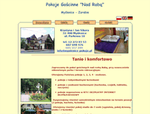 Tablet Screenshot of myslenice-pokoje.pl